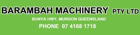 Barambah Machinery Pty Ltd - Gold sponsor